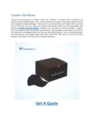 custom hat boxes