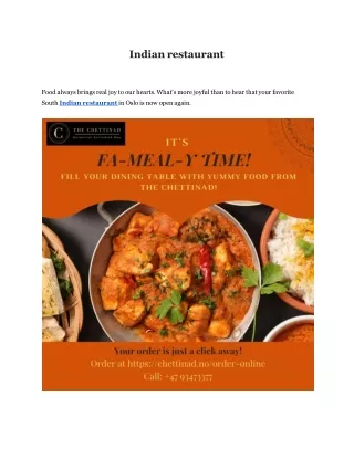 Indian Restaurant