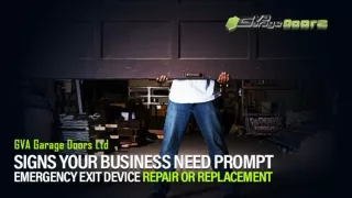 Signs Your Business Need Prompt Emergency Exit Device Repair or Replacement