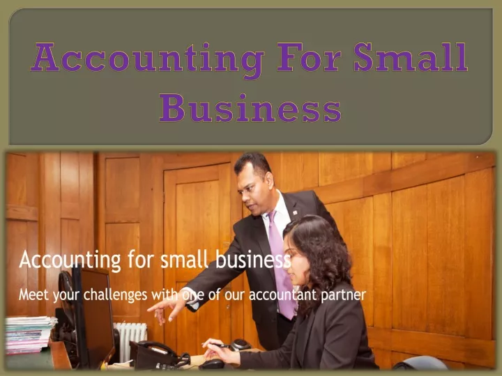 accounting for small business