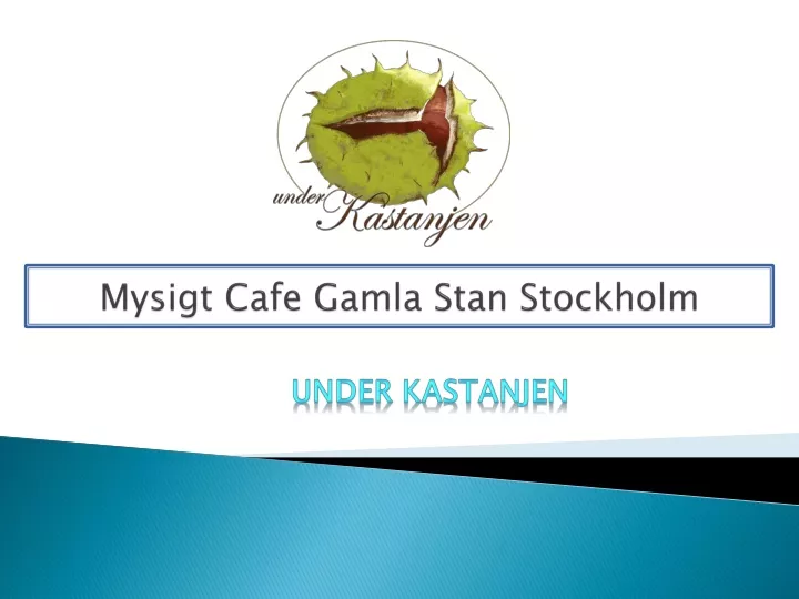 mysigt cafe gamla stan stockholm