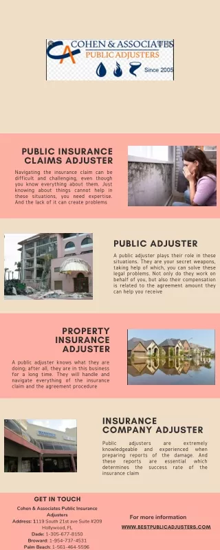 Insurance Company Adjuster