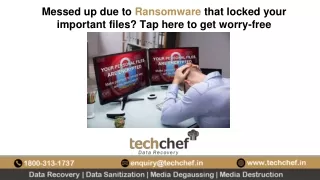 Messed up due to ransomware that locked your important files? Tap here to get wo