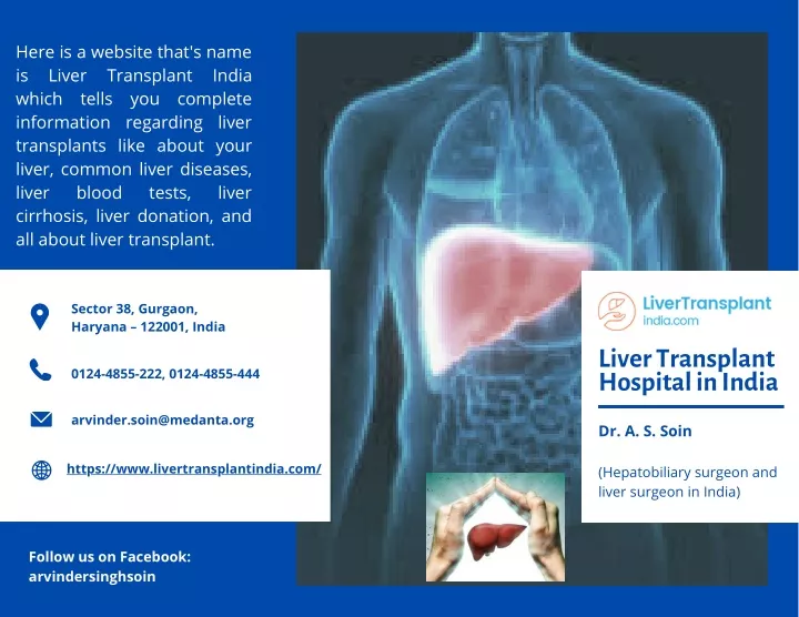 here is a website that s name is liver transplant