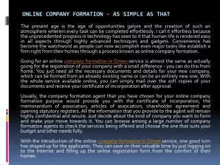 online company formation as simple as that