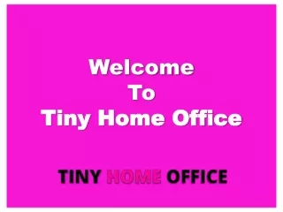 Office Furniture by Tiny Home Office  - Liven Up Your Office Space