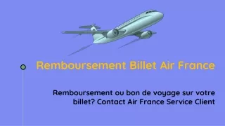 Contact Air France Service Client