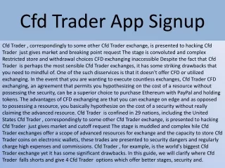 cfd trader app signup