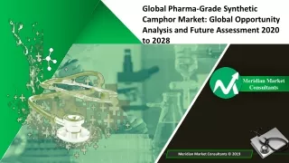 Global Pharma-Grade Synthetic Camphor Market: Global Opportunity Analysis and Fu