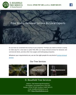 mobile 07534 707 100 landline 01487 823 671
