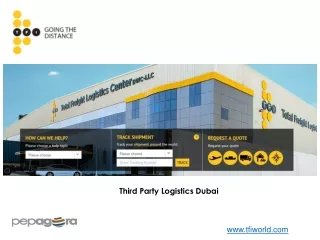 Best Logistics Company in Dubai, UAE – Total Freight International