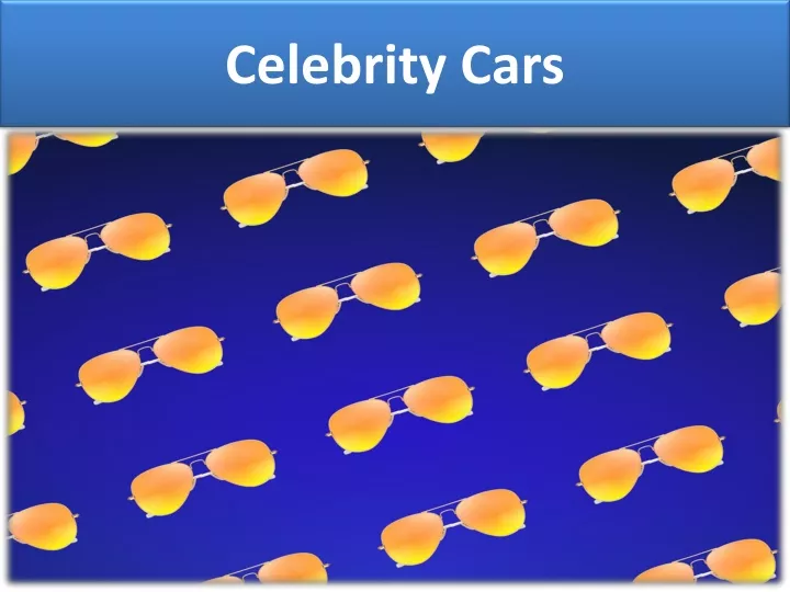 celebrity cars