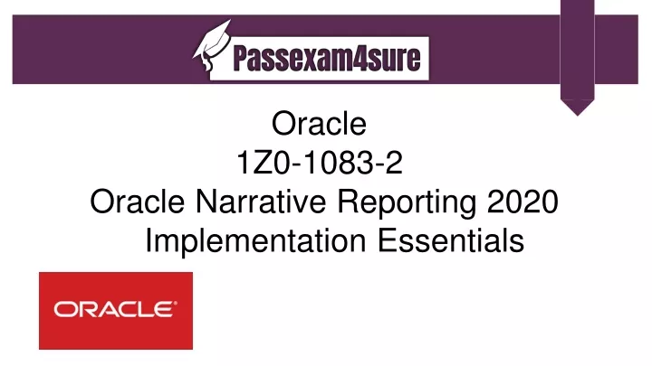 oracle 1z0 1083 2 oracle narrative reporting 2020
