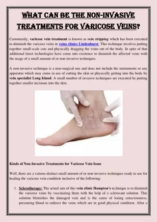 what can be the non what can be the non invasive