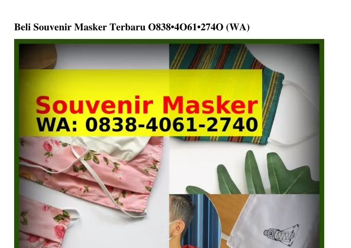 beli souvenir masker terbaru o838 4o61 274o wa