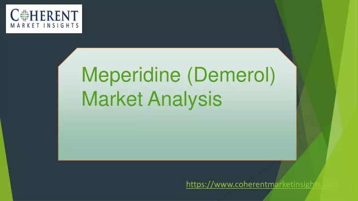 meperidine demerol market analysis