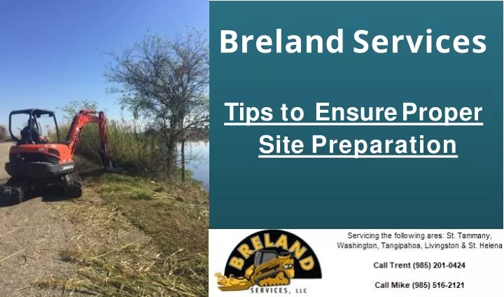 tips to ensure proper site preparation