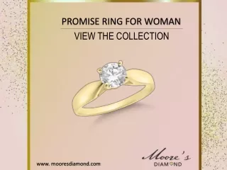 Promise Ring for Woman