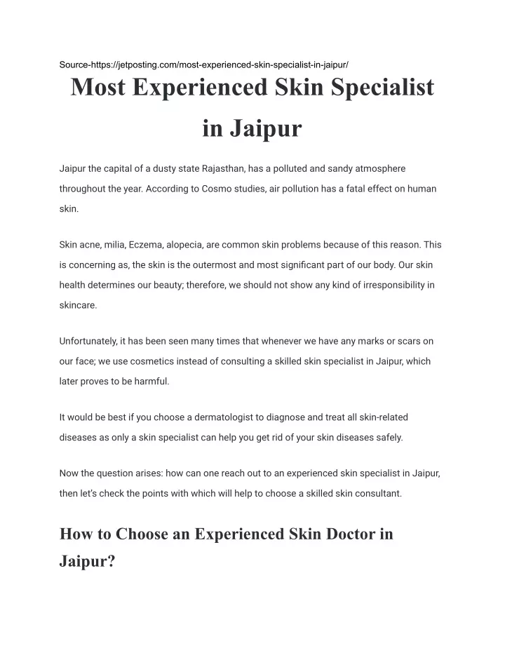 source https jetposting com most experienced skin
