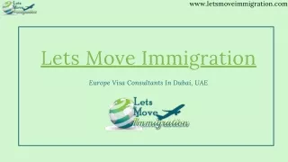 Europe Visa Consultants In UAE