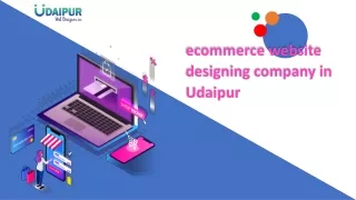 ecommerce website designing company in Udaipur