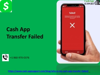 How do I know if Cash App transfer failed?