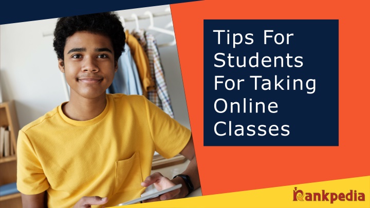 tips for students for taking online classes