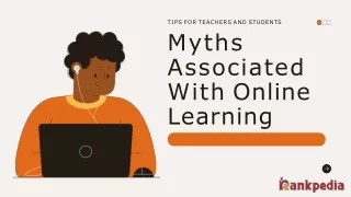 Myths  Associated  With Online  Learning