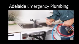 adelaide emergency plumbing