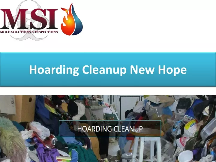 hoarding cleanup new hope