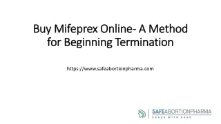 buy mifeprex online a method for beginning termination