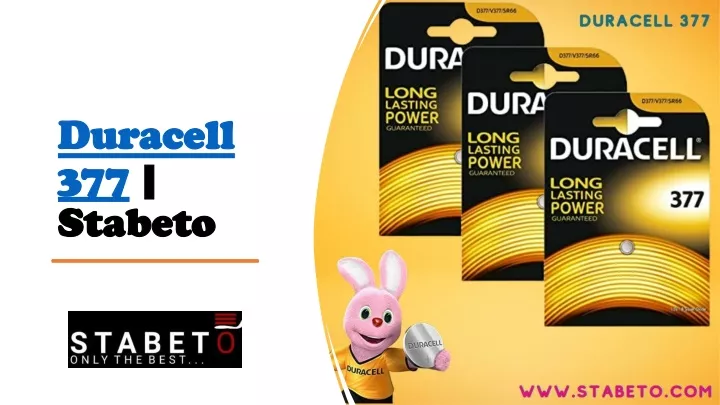 duracell 377 stabeto