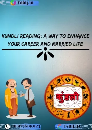 Kundli Reading: A way to enhance your career and married life