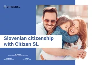 Application Process For Solvenian Citizenship