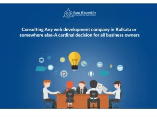 Consulting any web development company in Kolkata - A cardinal