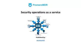 Security operations as a service