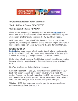 sqribble reviewed here s the truth