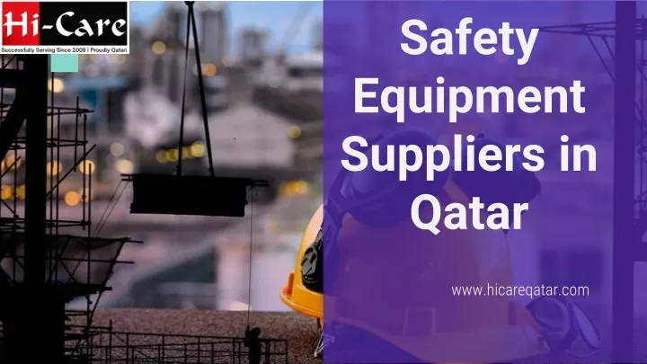 safety equipment suppliers in qatar