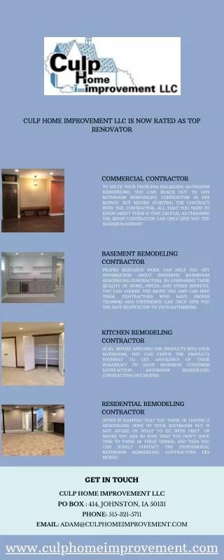 Commercial Remodeling Contractor