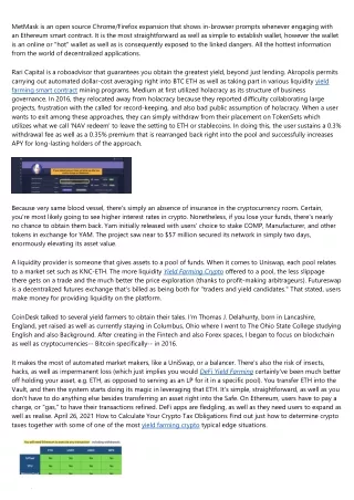 metmask is an open source chrome firefox