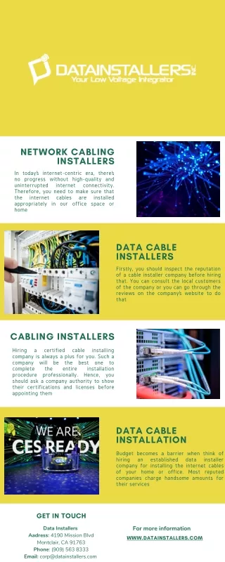 Cabling Installers