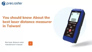 You should know About the best laser distance measurer in Taiwan!