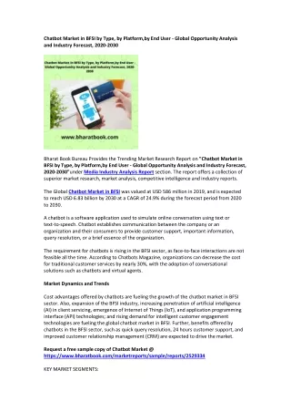 chatbot market in bfsi by type by platform