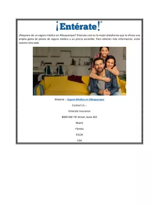 requiere de un seguro m dico en albuquerque