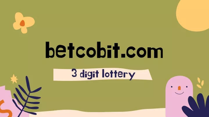 betcobit com 3 digit lottery