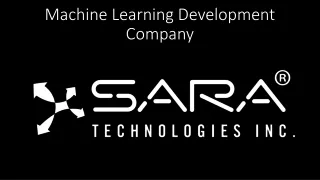 m achine l earning d evelopment company