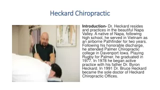 Heckard Chiropractic