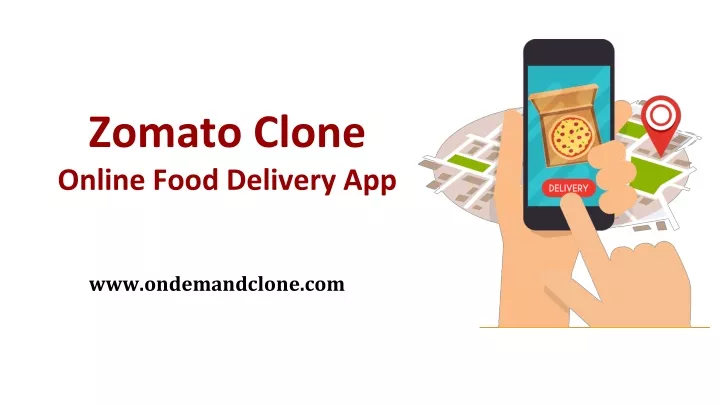 zomato clone online food delivery app