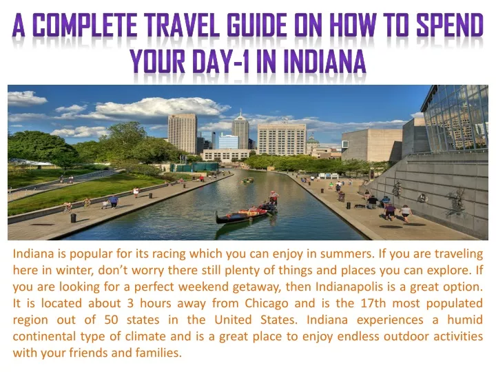 a complete travel guide on how to spend your