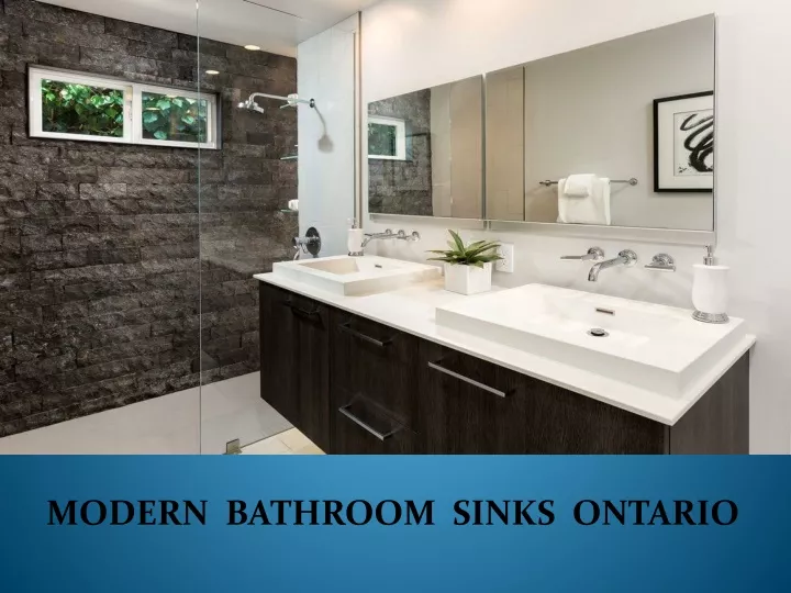modern bathroom sinks ontario